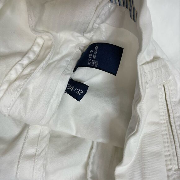 Polo Ralph Lauren Lobster Art Print Chino Pants Men 34 x 32 White - Picture 6 of 8